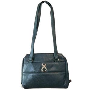 Giani Bernini Forrest Green‎ Leather Shoulder Bag